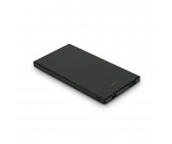 DENNING. Smukły power bank ze stali nierdzewnej o pojemności 5000 mAh 97184