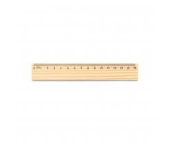 WESLEY 15. Linijka z drewna sosnowego o długości 15 cm 93659