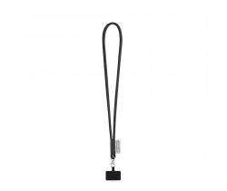 GOSPORT. SET Lanyard TUBE Long (Ø 7 mm) z karabińczykiem spustowym 9 mm i uchwytem na telefon komórkowy 94424