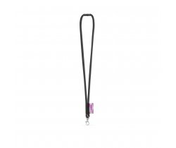 WISBECH. SET Lanyard TUBE Long (Ø 7 mm) z karabińczykiem 9 mm i zapięciem bezpieczeństwa Ø 7 mm 94422