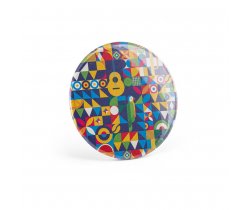 Button PIN 10. Okrągły magnes 73130