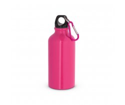 LANDSCAPE S. Aluminiowa butelka sportowa z karabińczykiem 400 ml 94601