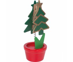 Klips na notatki w kształcie choinki WINNIPEG 5276