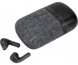 Głośnik Bluetooth HF01 z wbudowanymi słuchawkami 2w1 EG0618