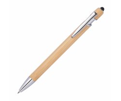 Długopis bambusowy z touch pen NAIROBI 4332