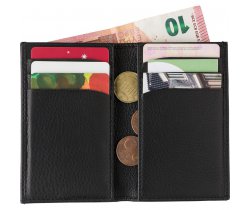 Etui na karty kredytowe, ochrona przed RFID V9915