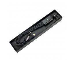 Kabel 3 w 1 z podświetlanym logo Pierre Cardin B9000400IP3