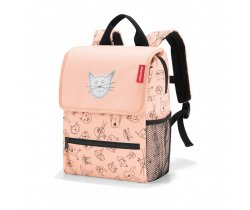Plecak backpack kids cats and dogs rose