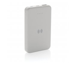 Power bank 5000 mAh, ładowarka bezprzewodowa 5W P322.623