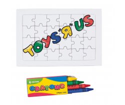 Puzzle, kredki świecowe V7643