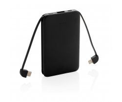 Power bank 5000 mAh, zintegrowany kabel 3 w 1 P322.081