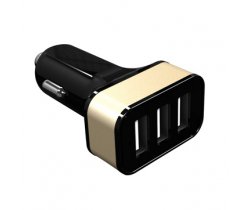 Ładowarka samochodowa z 3 wejściami USB EG 0032