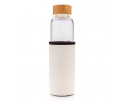 Szklana butelka 550 ml w pokrowcu P436.293