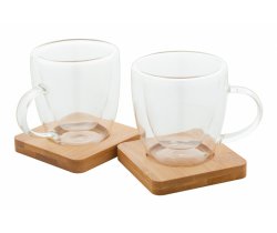 szklany zestaw do espresso / filiżanki AP812427