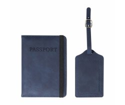 zestaw podróżny (etui na paszport i zawieszeka na bagaż RPU) AP800291