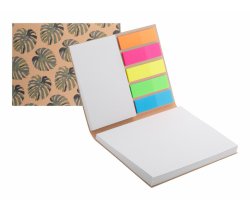 personalizowany notatnik z kartkami samoprzylepnymi AP716507