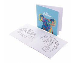 personalizowany zestaw do kolorowania / kredki / mandala AP716555