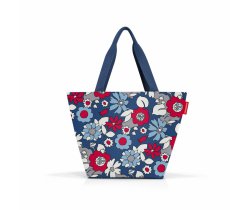 torba shopper M florist indigo