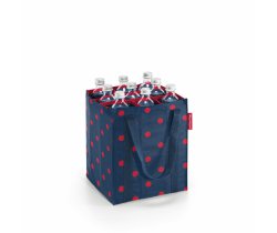 torba bottlebag mixed dots red