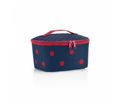 torba coolerbag S pocket mixed dots red
