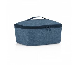 torba coolerbag M pocket twist blue