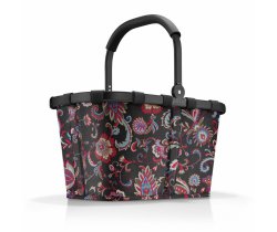 koszyk carrybag frame paisley black