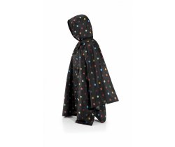 Peleryna mini maxi poncho dots