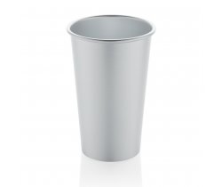 Lekki kubek podróżny 450 ml Alo, aluminium z recyklingu P437.202