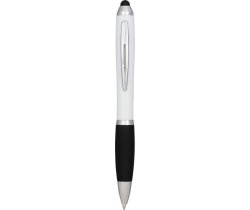 Długopis kolorowy ze stylusem i czarnym uchwytem Nash 106392