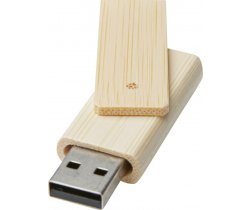 Pamięć USB Rotate o pojemności 8 GB wykonana z bambusa 123747
