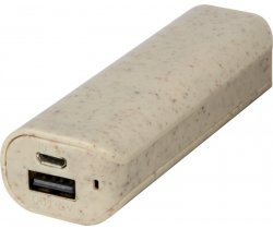 Powerbank Yoko ze słomy pszenicznej o pojemności 1200 mAh 124213