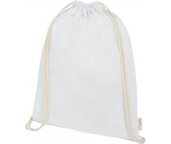 Plecak ściągany sznurkiem Orissa z bawełny organicznej z certyfikatem GOTS o gramaturze 140 g / m² 120612