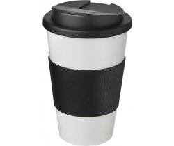 Americano® 350 ml tumbler with grip & spill-proof lid 210696