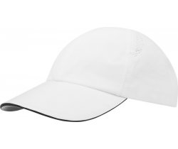 Morion dwukolorowa 6 panelowa czapka GRS z recyklingu o młodzieżowym kroju 37517