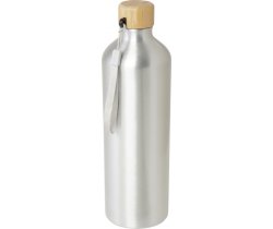 Malpeza butelka na wodę o pojemności 1000 ml wykonana z aluminium pochodzącego z recyklingu z certyfikatem RCS 100796