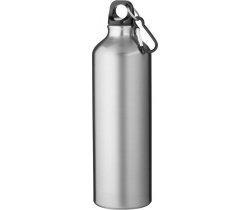 Oregon butelka na wodę o pojemności 770 ml z karabińczykiem wykonana z aluminium z recyklingu z certyfikatem RCS 100739