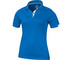 Damskie polo Kiso z krótkim rękawem z tkaniny Cool Fit odpro 39085