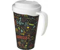 Brite-Americano® Grande 350 ml mug with spill-proof lid 210420