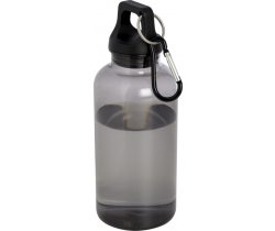 Oregon butelka na wodę o pojemności 400 ml z karabińczykiem wykonana z tworzyw sztucznych pochodzących z recyklingu z certyfi 100778
