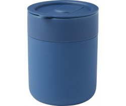 Java kubek ceramiczny z silikonową osłoną i plastikową pokrywką 330 ml 100808