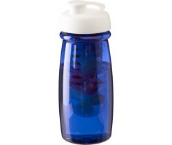 Bidon H2O Pulse® o pojemności 600 ml z wieczkiem zaciskowym zmożliwością przyrządzania wody smakowej 210055