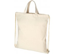 Plecak Pheebs z bawełnianym sznurkiem ściągającym z recyklingu o gramaturze 210 g / m² 120460