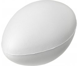 Ruby rugby ball shaped stress reliever 210156