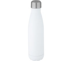 Cove butelka o pojemności 500 ml wykonana ze stali nierdzewnej z recyklingu z miedzianą izolacją próżniową posiadająca certyf 100790