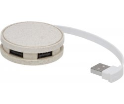 Kenzu koncentrator USB ze słomy pszennej 124309