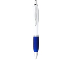 Długopis Nash z białym korpusem i kolorwym uchwytem 106900