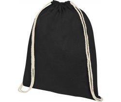 Plecak Oregon wykonany z bawełny o gramaturze 140 g / m² ze sznurkiem ściągającym 120575