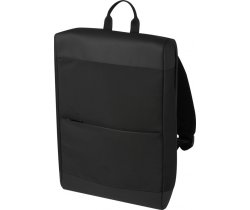 Rise plecak na laptopa o przekątnej 15,6 cali z tworzywa sztucznego pochodzącego z recyclingu z certyfikatem GRS 120697