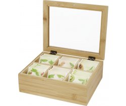 Bambusowe pudełko na herbatę Ocre 113208