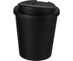 Kubek Americano® Espresso z recyklingu o pojemności 250 ml z pokrywą odporną na zalanie 210453